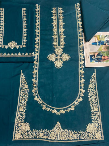 Zaha Fully Embroidered Lawn 2Pc