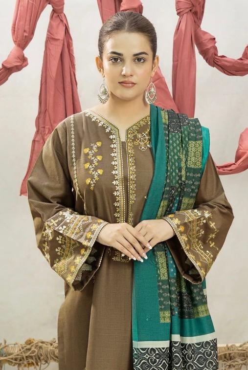 Urge Embroidered Lawn 3Pc
