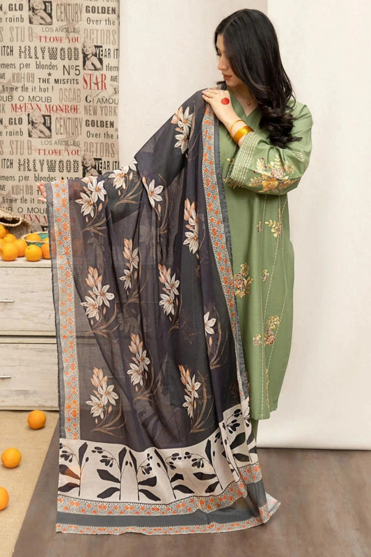 Urge Embroidered Lawn 3Pc