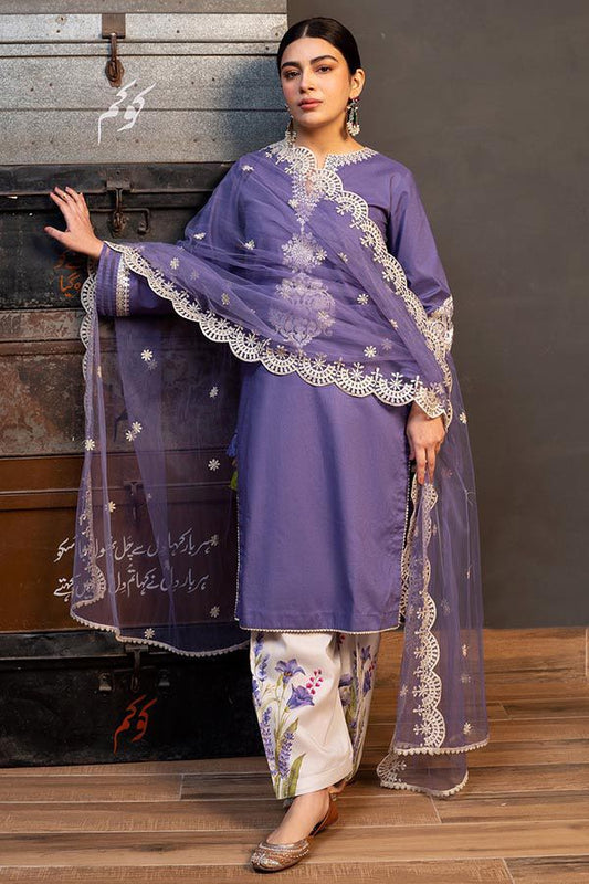 Shah jahan Embroidered Lawn 3Pc