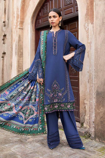 Heavy Embroidered Lawn 3Pc