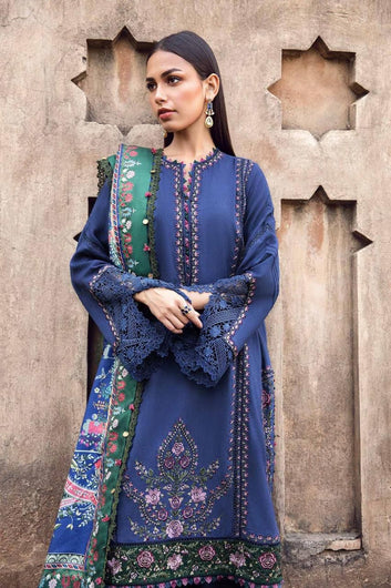Heavy Embroidered Lawn 3Pc
