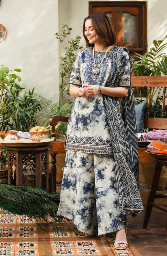 Sapphire Lawn Embroidered 3PC
